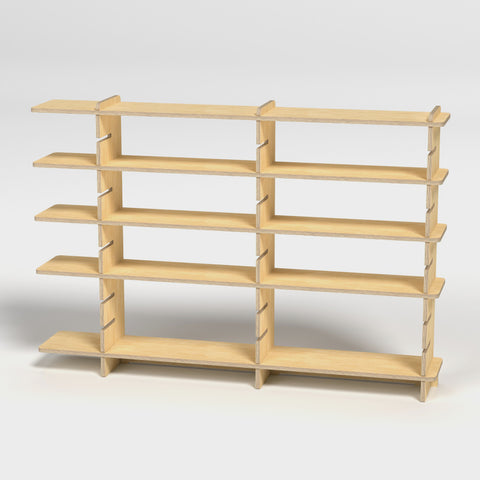 Shelvr Double Bay | H1235 x D290mm