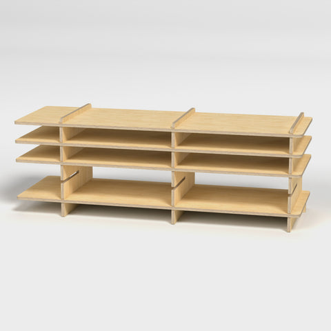 Shelvr Double Bay | H635 x D590mm