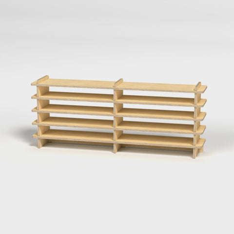 Shelvr Double Bay | H635 x D290mm