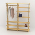 Shelvr Double Bay Clothing Rack | H1835 x D290mm