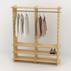 Shelvr Double Bay Clothing Rack | H1835 x D390mm
