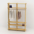 Shelvr Double Bay Clothing Rack | H2315 x D390mm